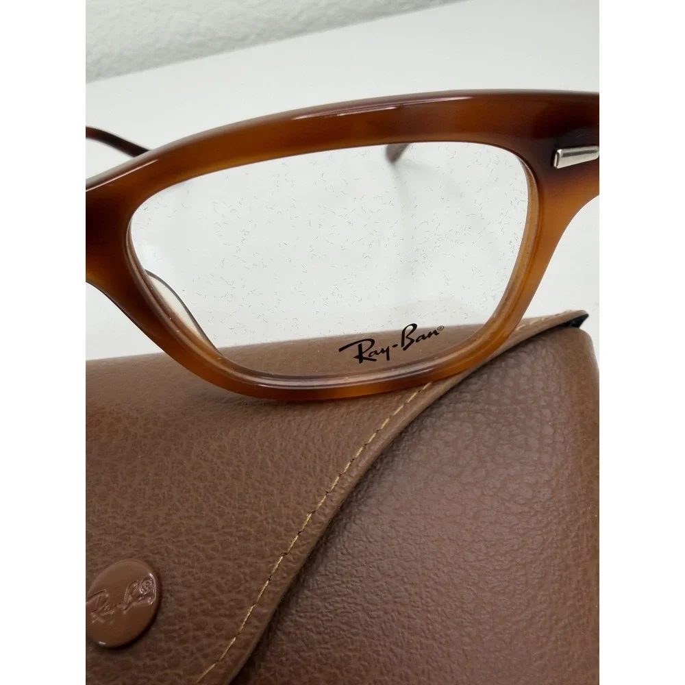 RAY-BAN BURBANK RB 5383 5944 Havana Opal Brown 52-19-145 New